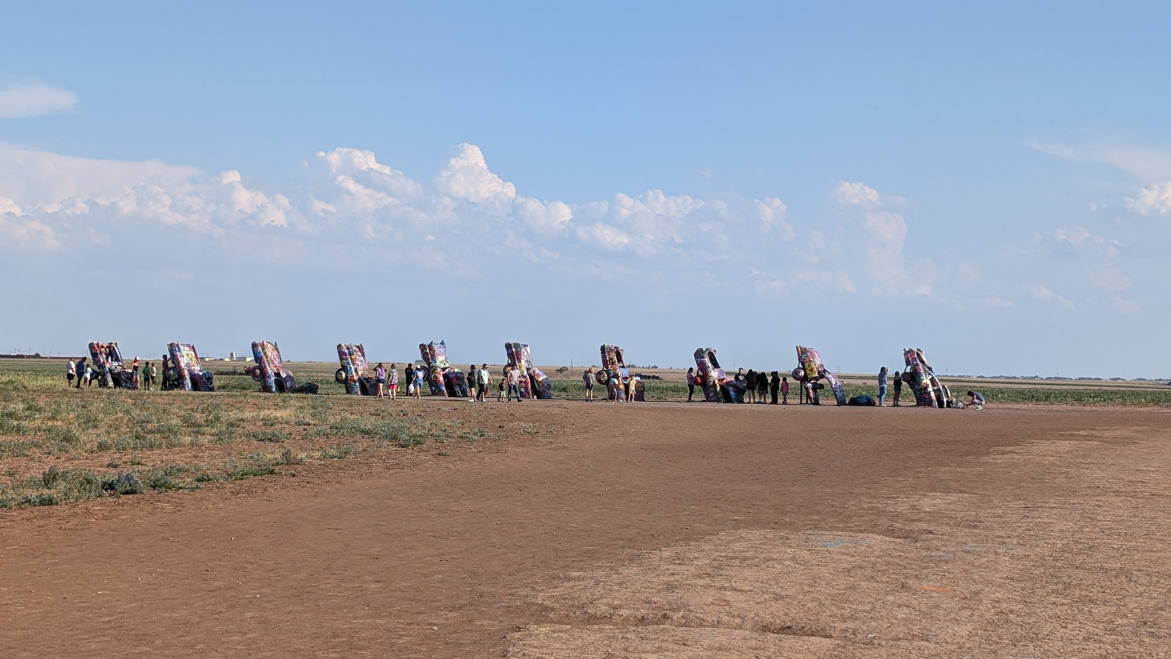 Cadillac Ranch in Amarillo, Texas